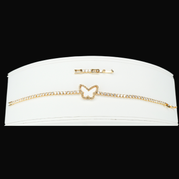 PULSERA CON DIJE DE MARIPOSA ORO