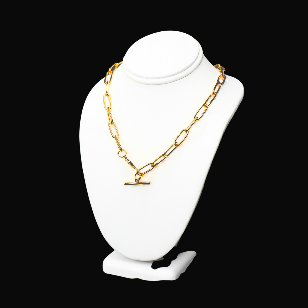 LUXE FLORA LINK NECKLACE