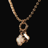 GOLD CLOVER LEAF NECKLACE