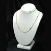 MINIMAL GOLD FLAT-LINK NECKLACE