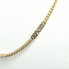 MINIMAL GOLD FLAT-LINK NECKLACE